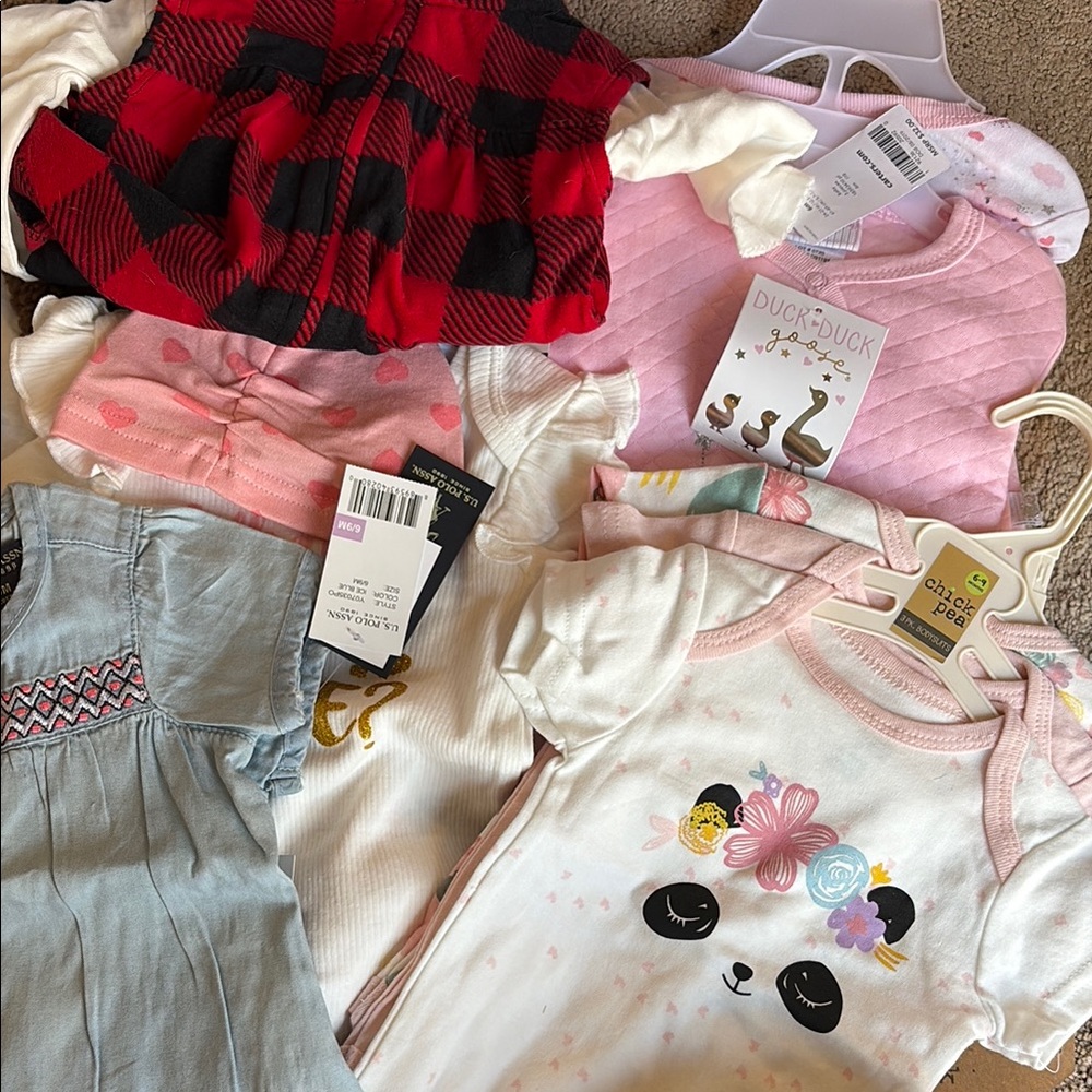 Kids Matching Sets - Red, Pink, Blue